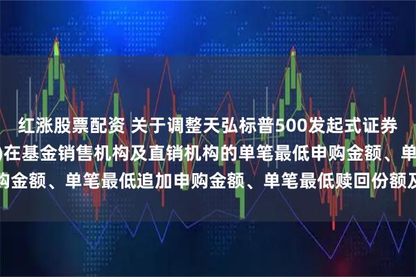 红涨股票配资 关于调整天弘标普500发起式证券投资基金(QDII-FOF)在基金销售机构及直销机构的单笔最低申购金额、单笔最低追加申购金额、单笔最低赎回份额及最低持有份额的公告