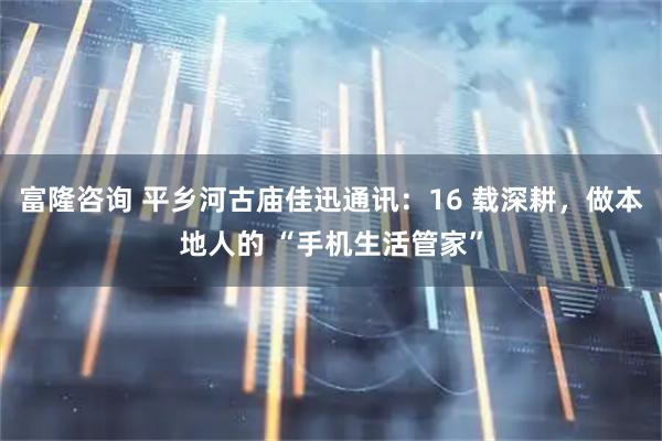 富隆咨询 平乡河古庙佳迅通讯：16 载深耕，做本地人的 “手机生活管家”